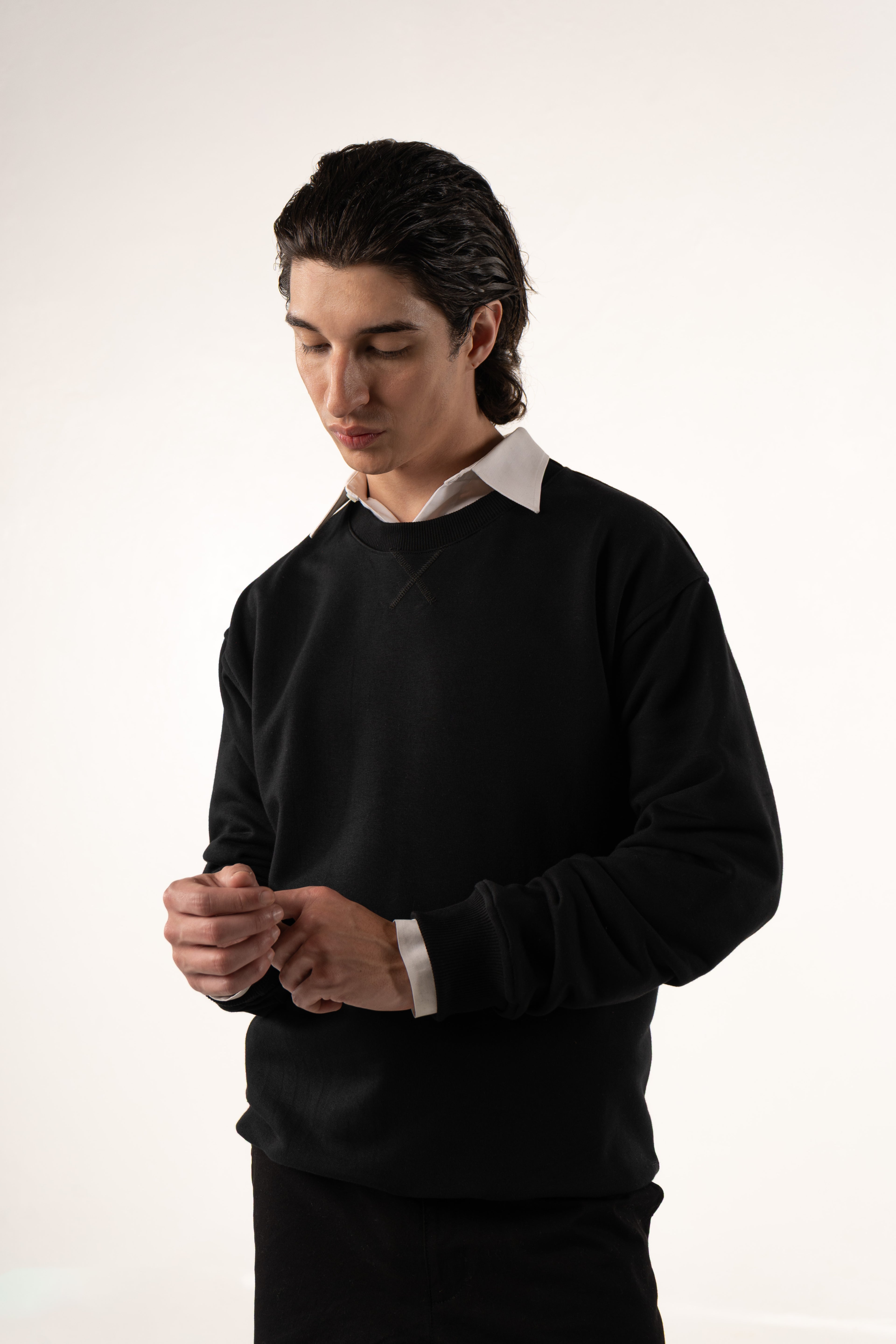 Buzo Crewneck Negro – Lerda & David