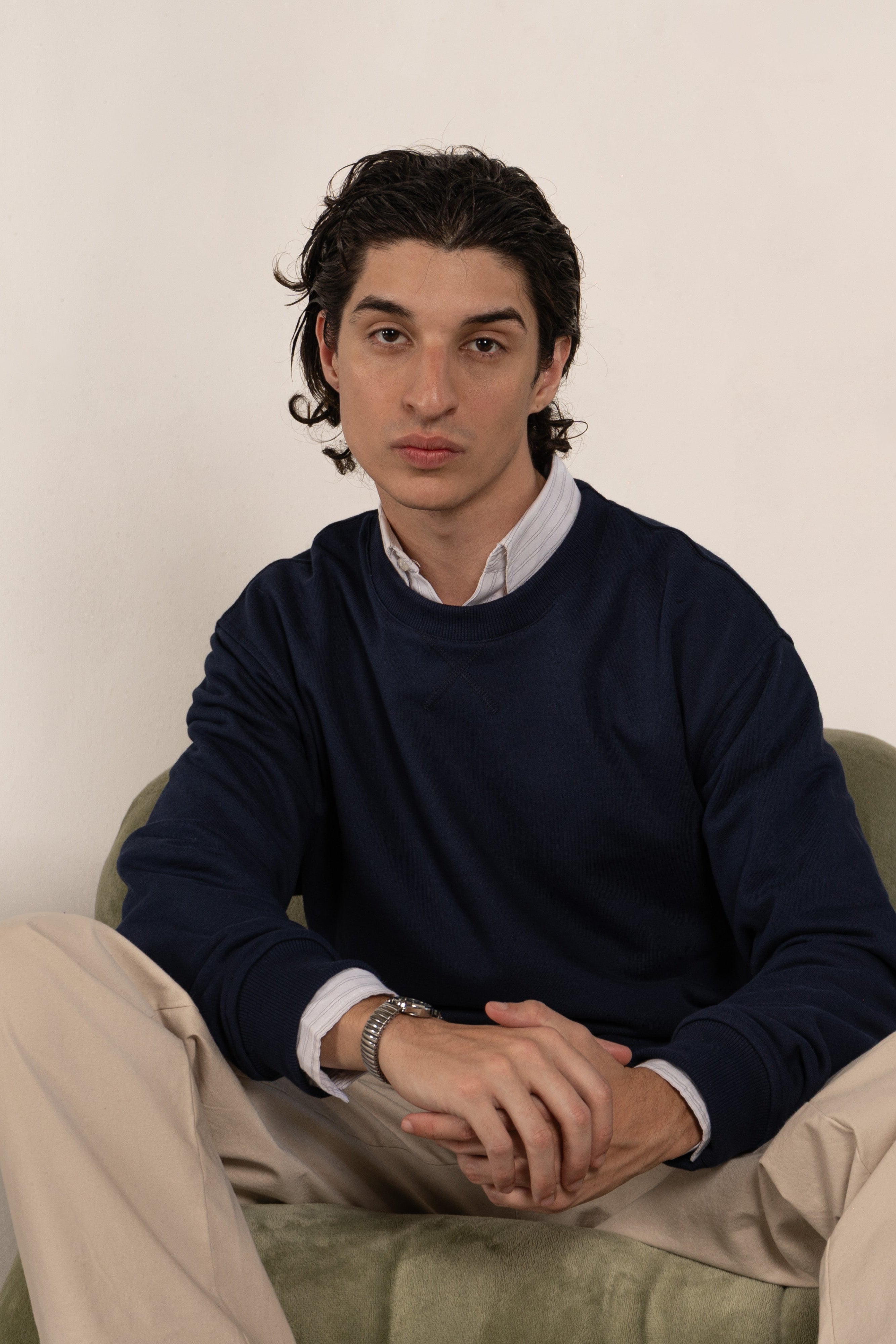 Buzo Crewneck Azul Marino – Lerda & David