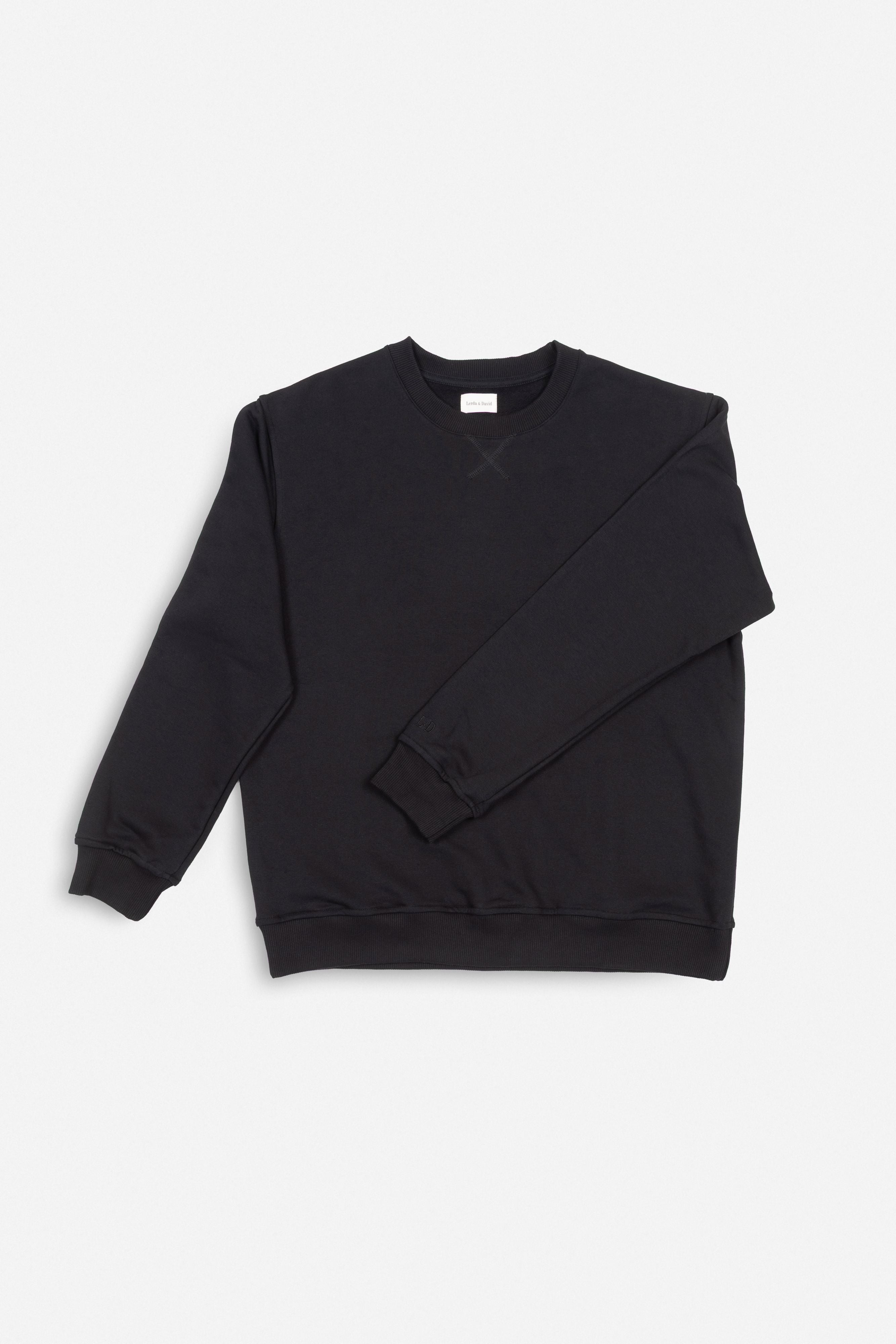 Buzo Crewneck Negro – Lerda & David