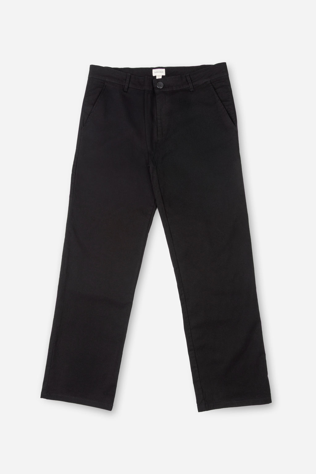 Pantalón Chino de Gabardina – Negro