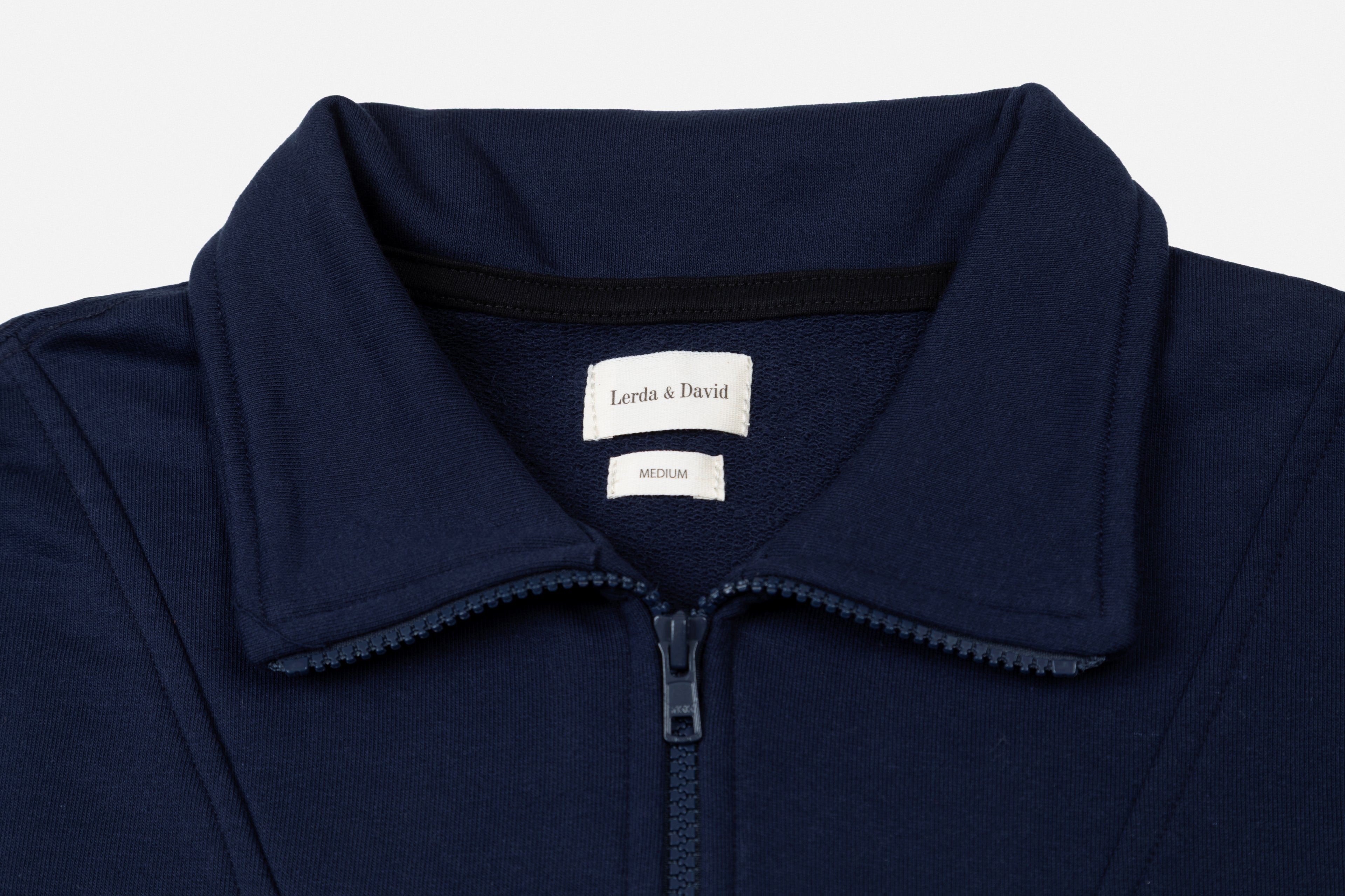 Buzo con cierre Azul Marino – Lerda & David