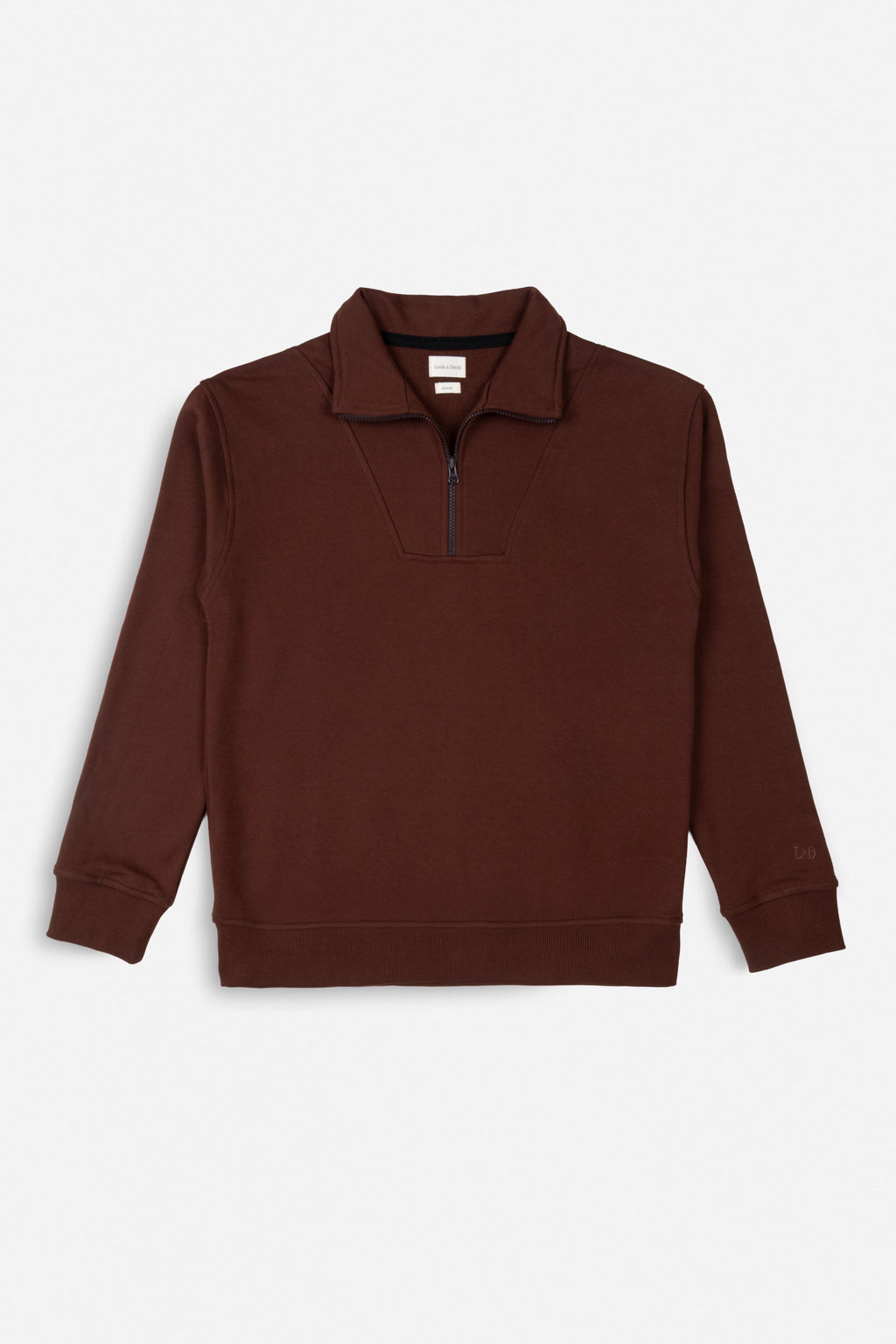 Buzo con cierre Chocolate – Lerda & David